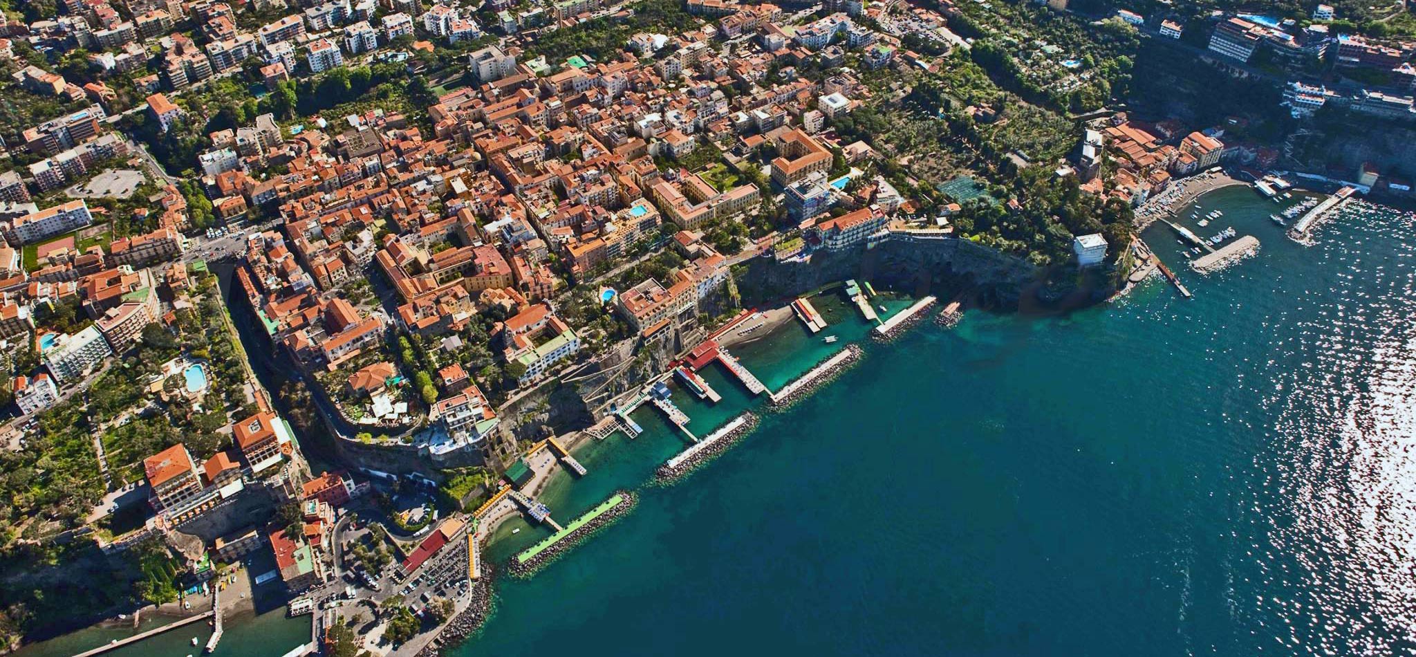 Location in Sorrento